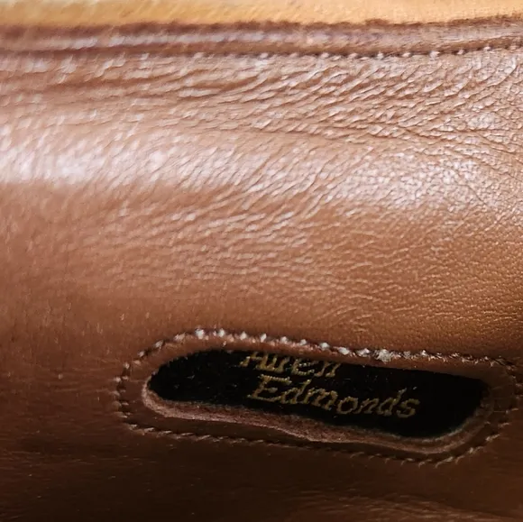 Allen Edmonds Brown Shoes Size 6.5 Byron Cap Toe Lace Up Classic Fit  Brogue