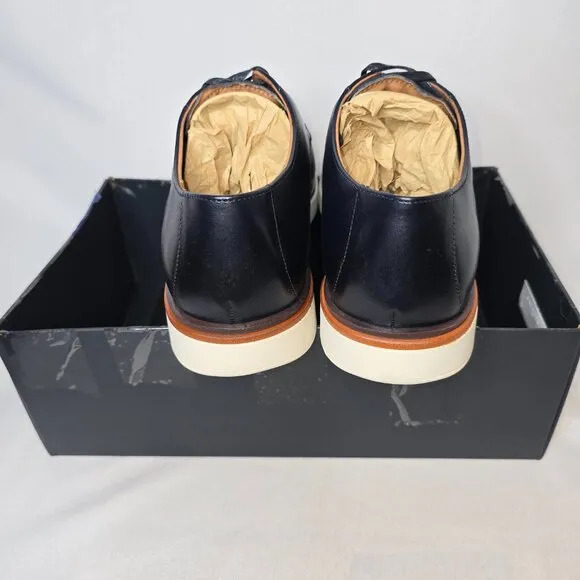 Allen Edmonds Carson Derby in Navy, Men's US Size 10D