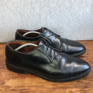 Allen Edmonds Leeds Men’s Size 11.5 3E Wide Black Leather Shoes 9521 Vibram