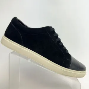 Allen Edmonds Port Washington Cooper Courtside Brown Suede Sneakers Mens Size 10