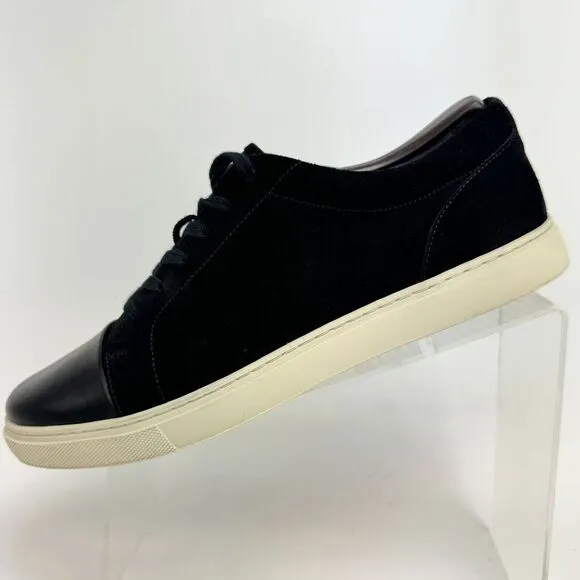 Allen Edmonds Port Washington Cooper Courtside Brown Suede Sneakers Mens Size 10