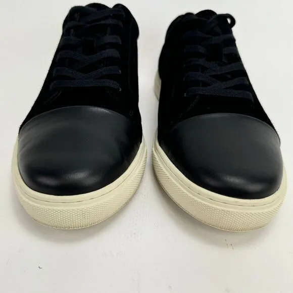 Allen Edmonds Port Washington Cooper Courtside Brown Suede Sneakers Mens Size 10