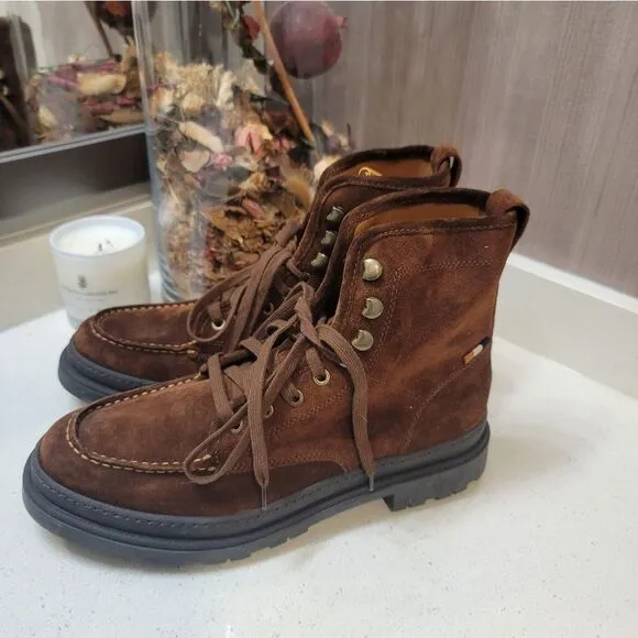 Allen Edmonds Port Washington sawyer suede Boots 9.5 D