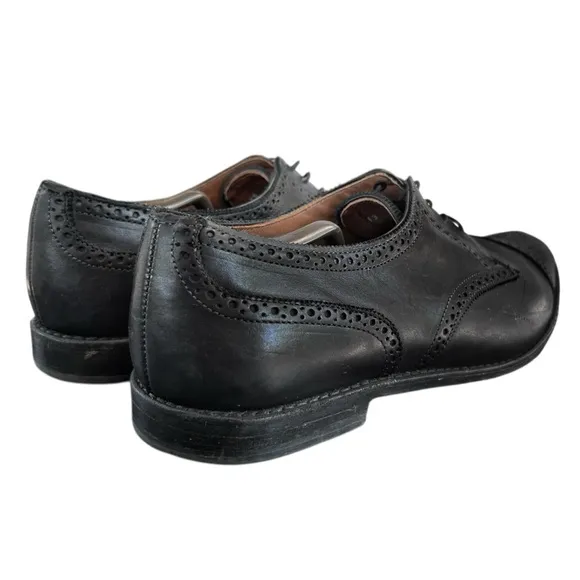 Allen Edmonds Sanford Black Leather Cap Toe Oxford Shoes Men’s Size 13