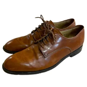 Allen Edmunds Corsico Made In Italy Brown Leather Oxford Shoes in Men’s Size 12