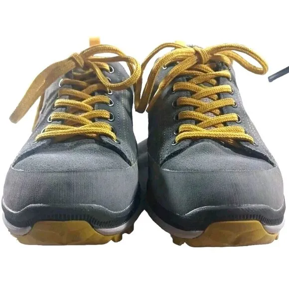 Allrounder By Mephisto Rising-Tex Grey/Yellow Mens 7 Women's 8.5 Shoes