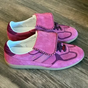 ALOHAS burgundy Suede Sneakers