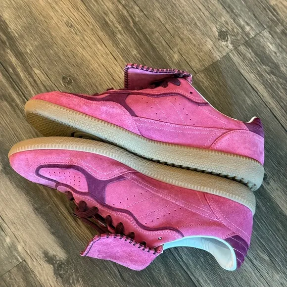 ALOHAS burgundy Suede Sneakers