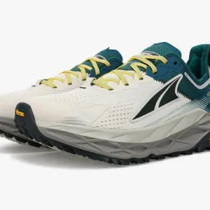Altra Men's Olympus 5 -Trail Running Shoes - Gray / Teal