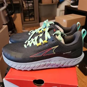 Altra Outroad Athletic Shoes - Black and Blue