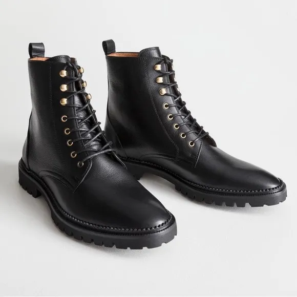 &amp; Other Stories | Lace-up Leather Boots