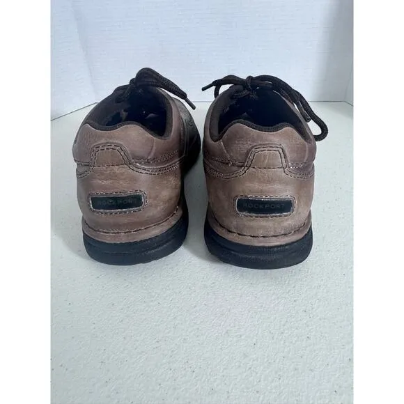 &quot;ROCKPORT&quot; World Tour Mens Classic BR Lace UP Shoes Mink Oil Treated No Insoles