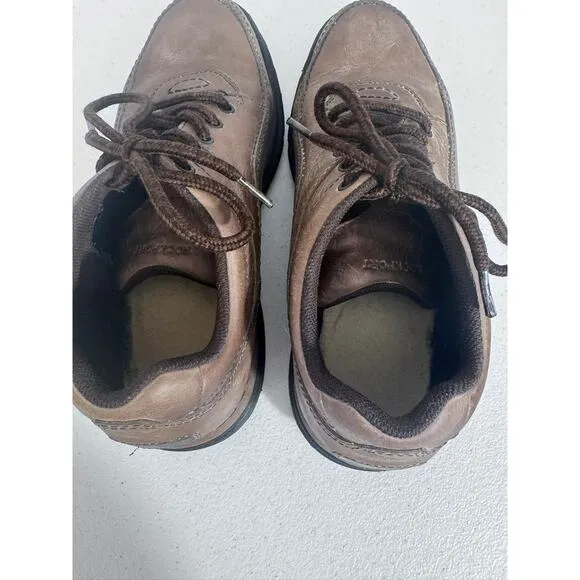 &quot;ROCKPORT&quot; World Tour Mens Classic BR Lace UP Shoes Mink Oil Treated No Insoles
