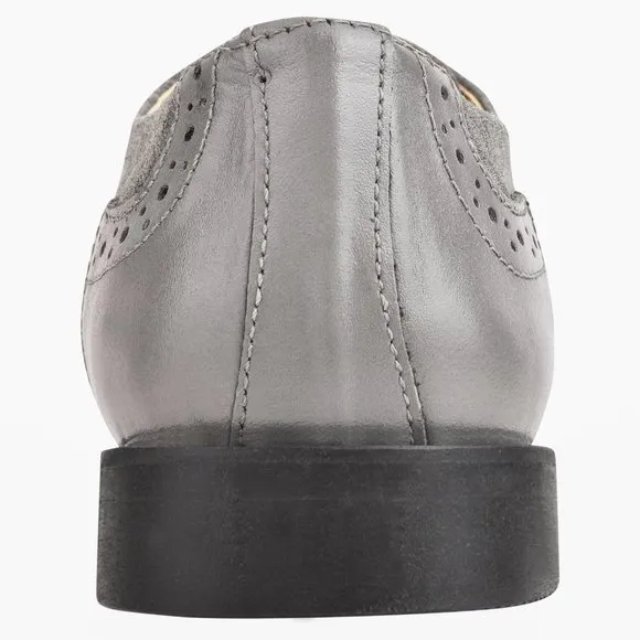 Amy Gray  Leather/Suede Oxford Style Kids Dress Shoes