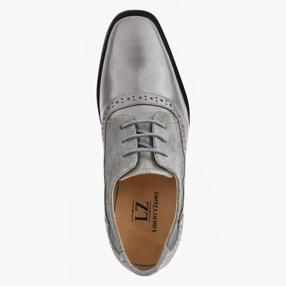 Amy Gray  Leather/Suede Oxford Style Kids Dress Shoes