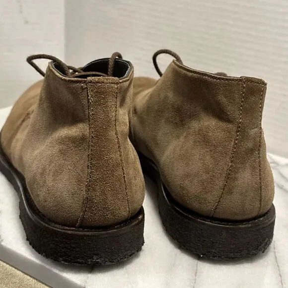 Andrea Ventura Firenze men’s chukka suede boots sz 42 1/2 EU 11.5 US Italy