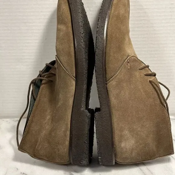 Andrea Ventura Firenze men’s chukka suede boots sz 42 1/2 EU 11.5 US Italy
