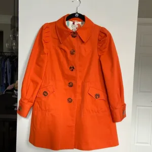 Anthropologie elevenses Short Trench Coat, A-Line, Size 2
