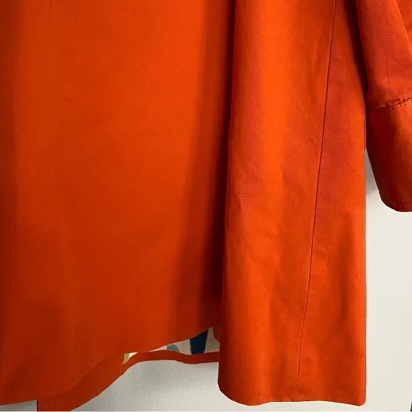 Anthropologie elevenses Short Trench Coat, A-Line, Size 2