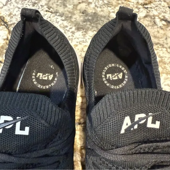 APL Men's Techloom Wave Black Running Shoes Size 14 in EUC