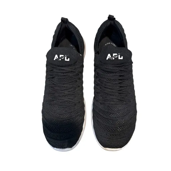 APL Men's Techloom Wave Black Running Shoes Size 14 in EUC