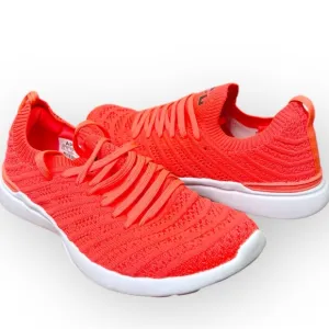 APL TechLoom Wave Mens Size 5.5 Sneakers Impulse Red White Athletic Shoes