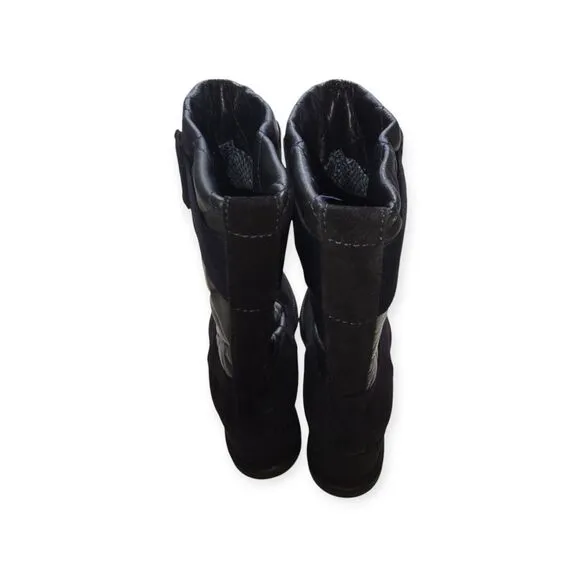 Aquatalia Caliana Boots - Women Size 8 - Black Suede