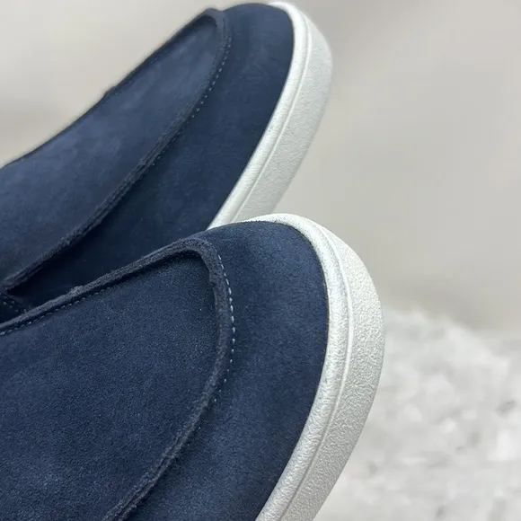 AQUATALIA GREYSON SUEDE MENS Size 8M BLUE SUEDE CHUKKAS BOOTS MADE IN ITALY