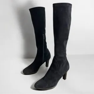 Aquatalia Rhumba Suede Knee-High Boots - Size 8