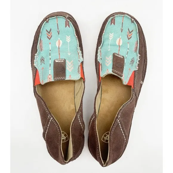 Ariat Cruisers Women's Arrow Southwest Casual Shoes Size 9.5