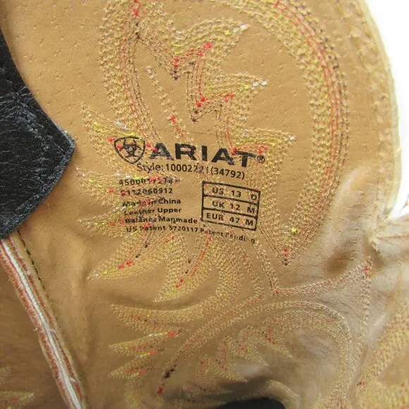 Ariat Heritage Quickdraw Western Boot Leather