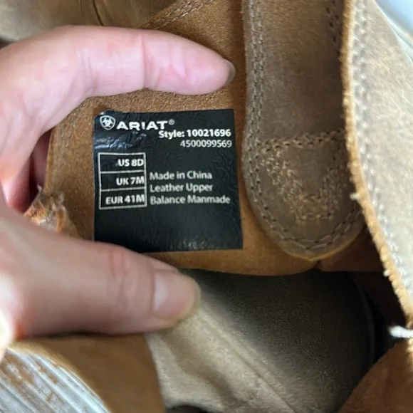 Ariat  Leather Boots size 8