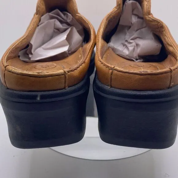 Ariat Tan Clogs Size 7 Leather Style 94221