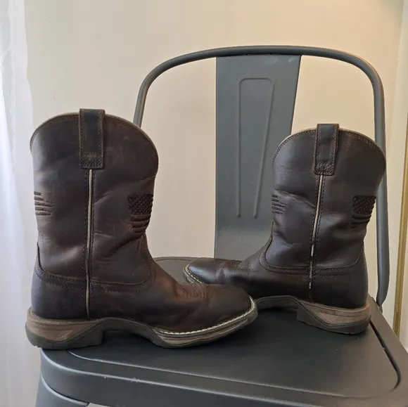 Ariat Wiggle Room Big Kids Unisex Circuit Anthem Western Boots Size 1