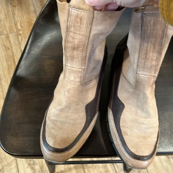 AS98 zip up boots
