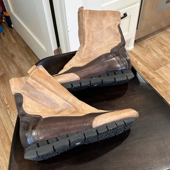 AS98 zip up boots