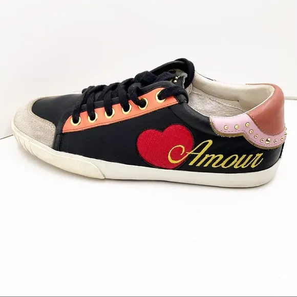 {Ash} Mambo Embellished Leather Sneakers
