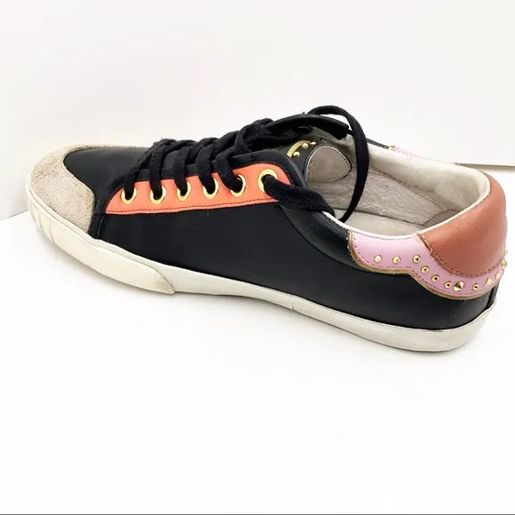 {Ash} Mambo Embellished Leather Sneakers