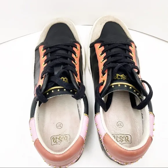 {Ash} Mambo Embellished Leather Sneakers