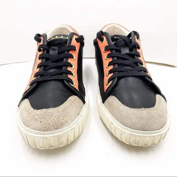 {Ash} Mambo Embellished Leather Sneakers