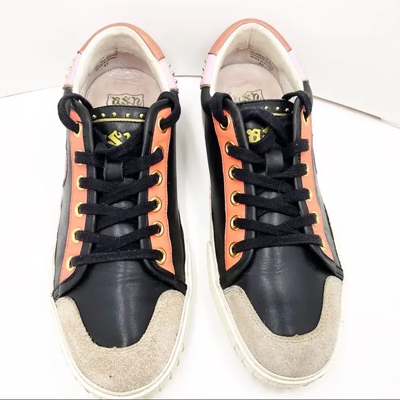 {Ash} Mambo Embellished Leather Sneakers