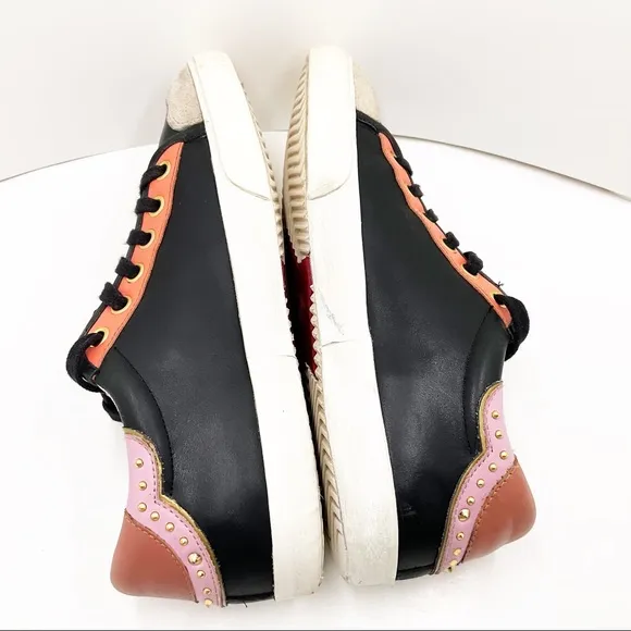 {Ash} Mambo Embellished Leather Sneakers