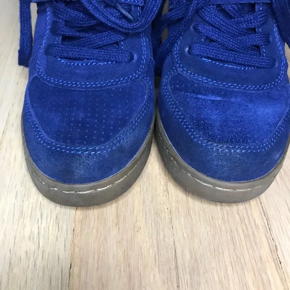 ASH| Suede Wedge Sneakers