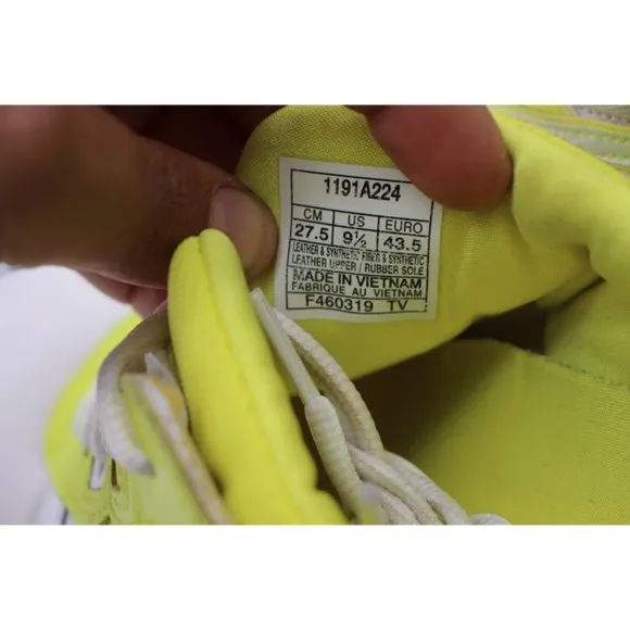Asics GEL-Lyte III Men's Size 9.5 Casual Shoes White/Yellow 1191A224 100