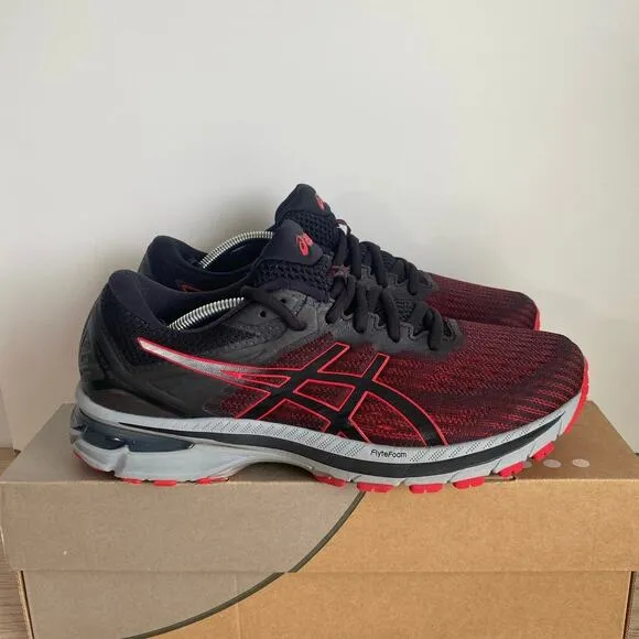 Asics GT 2000 9 ‘Black Classic Red’ Men Running Shoes- SZ 8