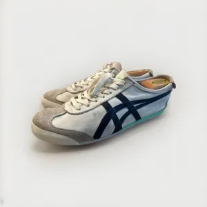 ASICS Onitsuka Tiger Mexico 66 Cream Peacoat Lime Shoes Men’s Size 11‎ 1183A359