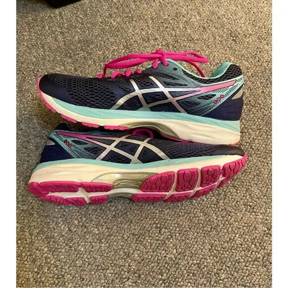 ASICS Gel-Cumulus 18 Women's Running Shoes Multicolor Size 8