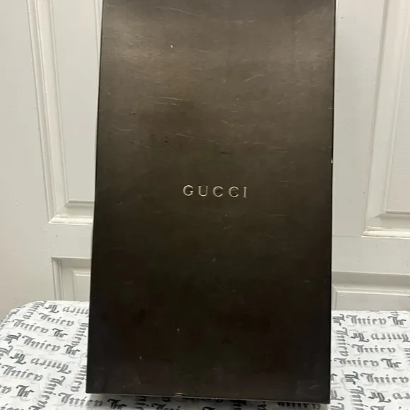Authentic Gucci Brown Leather Women Boot Size 36 C