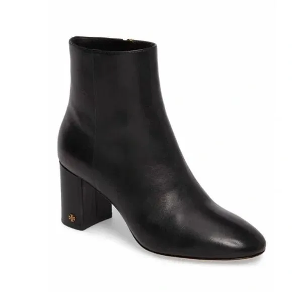 (B6) Tory Burch Women's Brooke Leather Bootiessize 10M