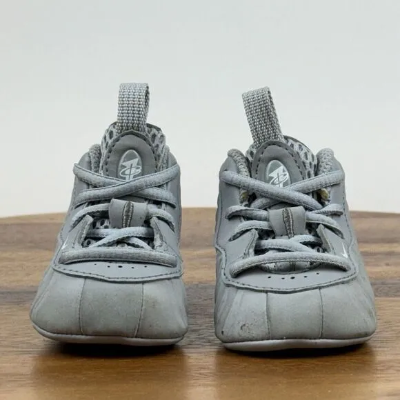 Baby Nike Lil Posite One CB Wolf Grey Athletic‎ Casual Sneakers Shoes Size 2 C